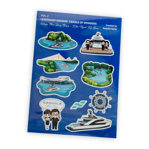 Sticker Vol.2 - Huyen thoai rong thieng - Khoi nguon ky quan