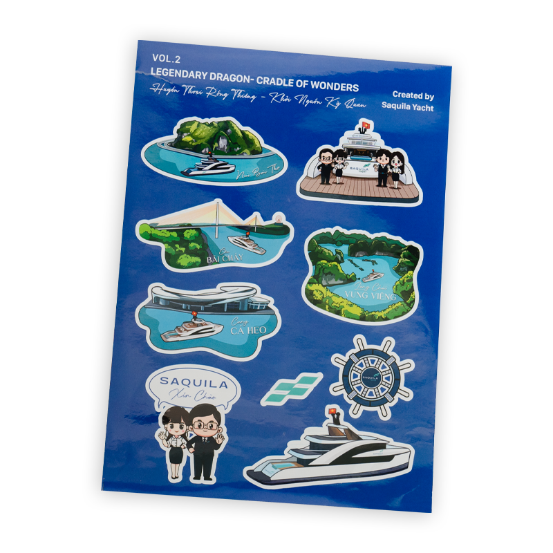 Sticker Vol.2 - Huyen thoai rong thieng - Khoi nguon ky quan